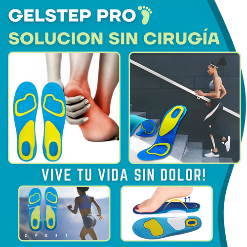 GELSTEP PRO - ELIMINA EL DOLOR Y LA FATIGA AL INSTANTE