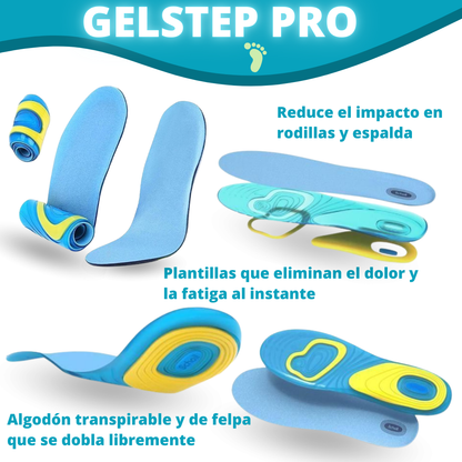 GELSTEP PRO - ELIMINA EL DOLOR Y LA FATIGA AL INSTANTE